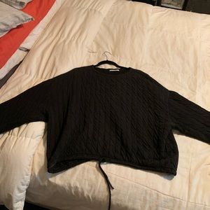 Zara Oversized Plush Crew Neck - Size M